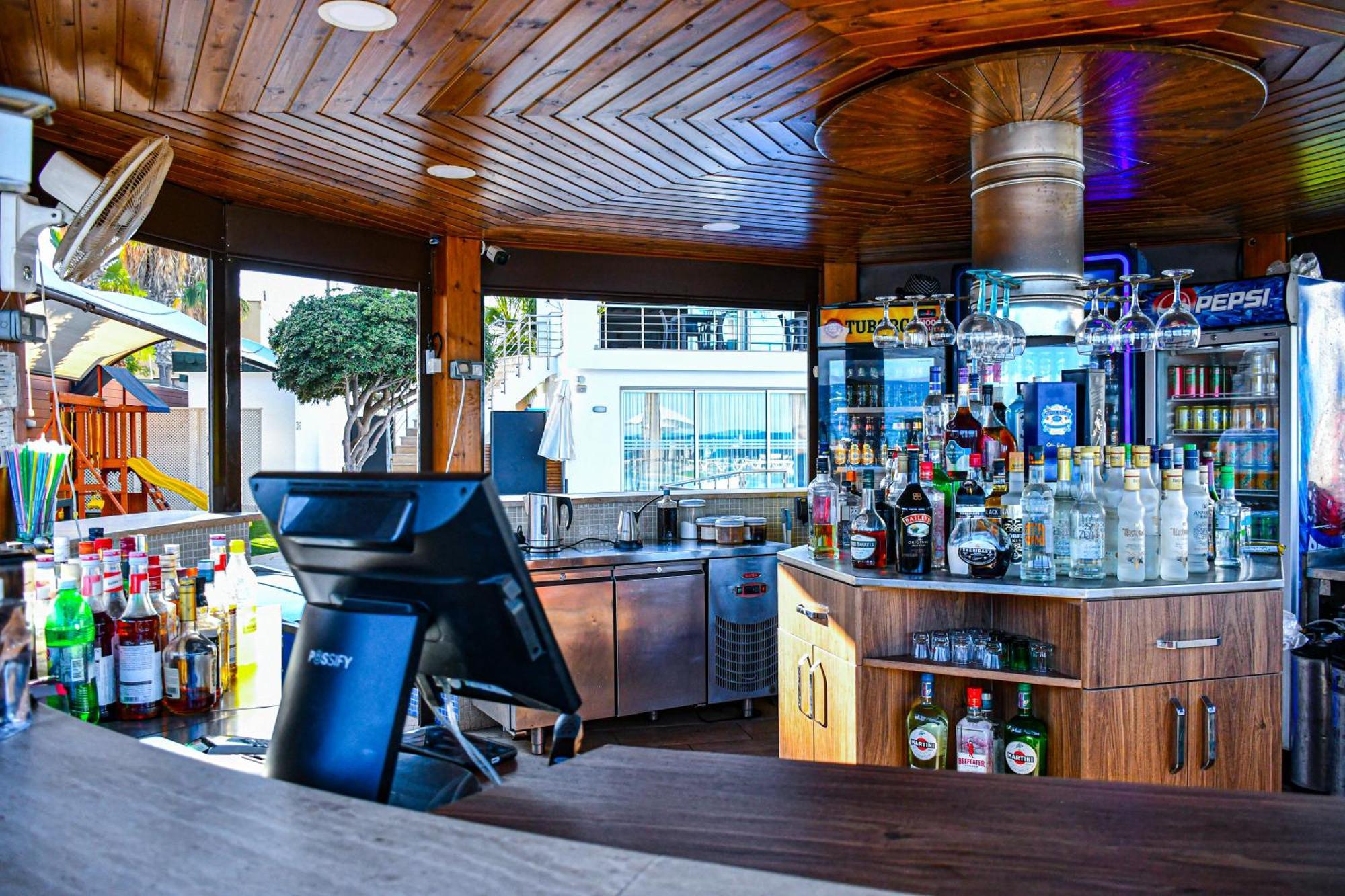Mimoza Beach Hotel Agios Sergios Экстерьер фото