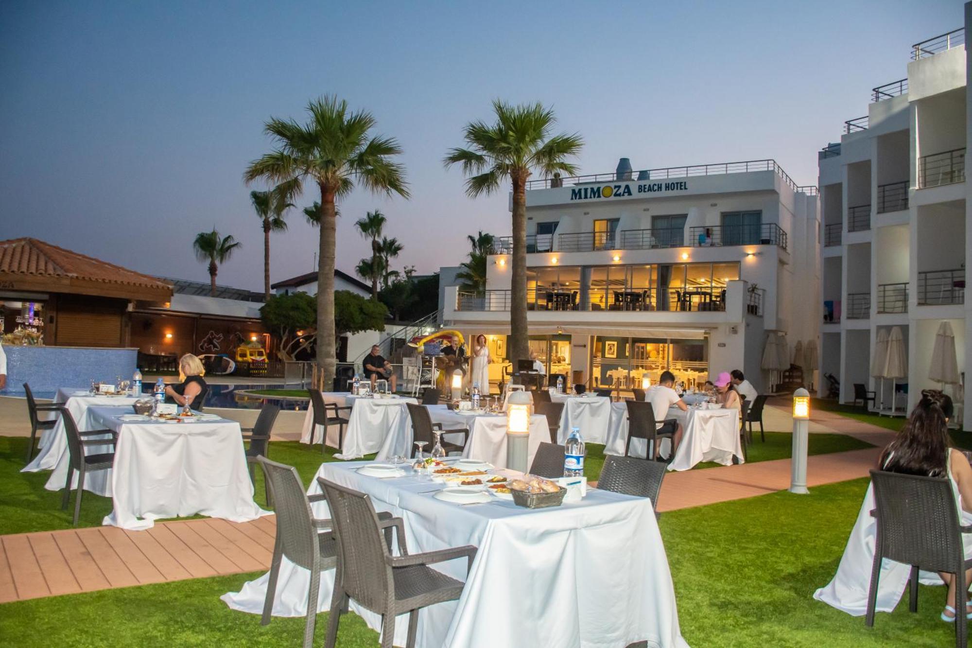 Mimoza Beach Hotel Agios Sergios Экстерьер фото