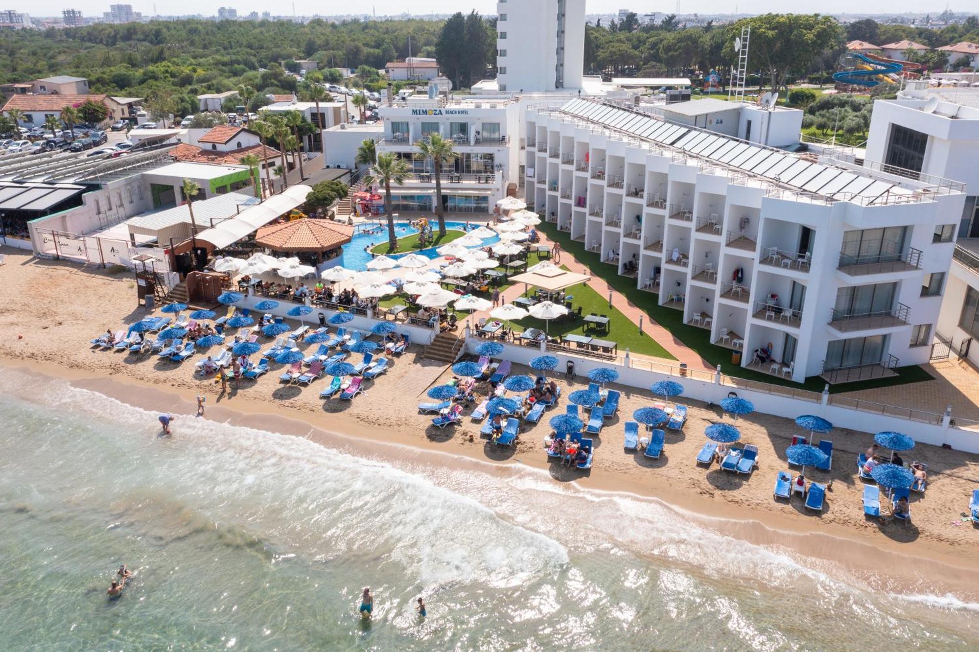 Mimoza Beach Hotel Agios Sergios Экстерьер фото