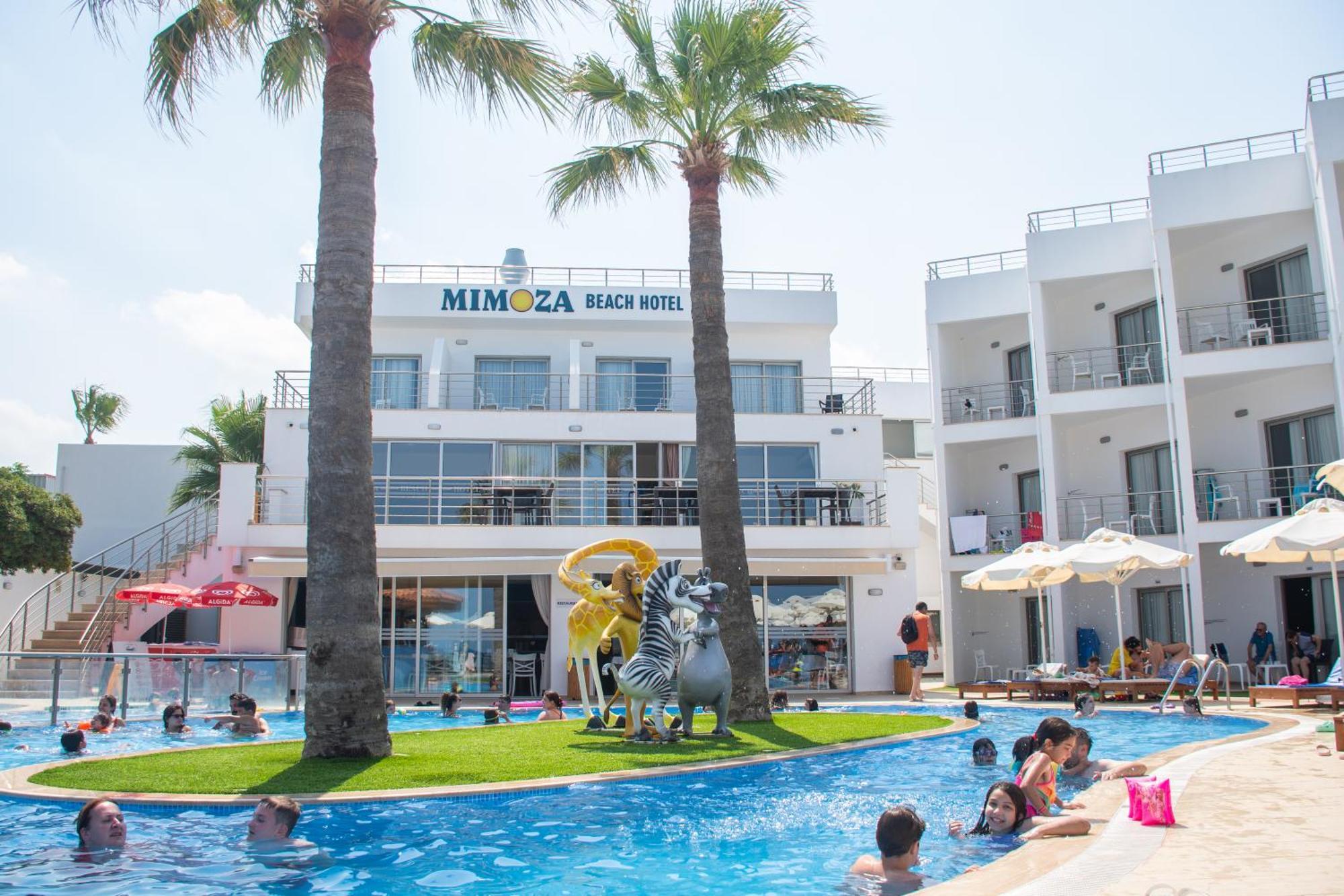 Mimoza Beach Hotel Agios Sergios Экстерьер фото